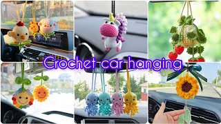 Car hanging crochetcrochet carcrochet dollscrochet articlescrochet toys [upl. by Cavallaro]