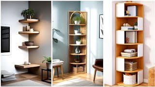 Innovative Corner Shelf Designs amp Ideas  Designs For Space Utilization  Home Decoration Place [upl. by Layla]