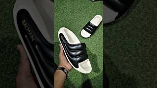 Balmain slides flipflop ☎️8268287790 shorts viral balmain [upl. by Nawek]