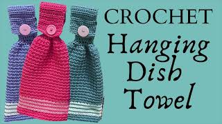 Crochet Hanging Dishtowel [upl. by Gery]