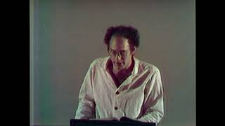 Robert Glück 1975 reading early poems and prose at San Francisco State —The Poetry Center [upl. by Hak]