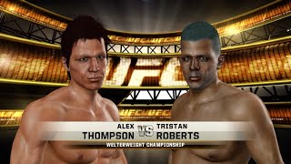 Alex Thompson C vs Tristan Davis Roberts 3  UCF 63 Championship Main Event [upl. by Arnulfo]