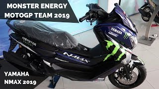 RESMI NMAX MONSTER ENERGY MOTO GP TEAM 2019 [upl. by Orpah]