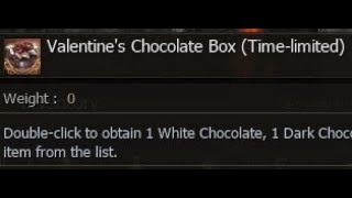 Lineage 2 Aden NAOfficial Opening 1000 Valentines Chocolate Boxes [upl. by Uile]