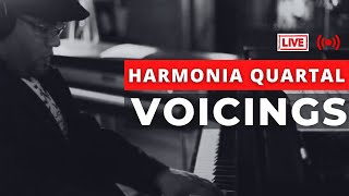 HARMONIA QUARTAL VOICINGS  PIANO  Michel Limma [upl. by Kristof]