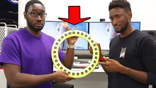 Worlds First Flying Keyboard ft MKBHD [upl. by Nas]