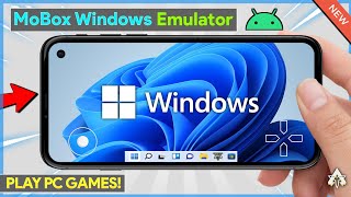 NEW MOBOX Emulator  BEST Windows Emulator For Android SetupSettingsGameplay [upl. by Ezirtaeb]