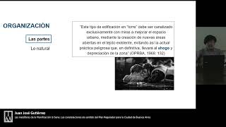 Las metáforas de la Planificación Urbana Las constelaciones de sentido del Plan Regulador [upl. by Abbotsun]