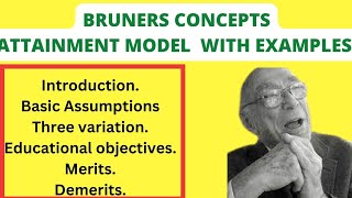 bruners concept attainment model part 2 [upl. by Albin]