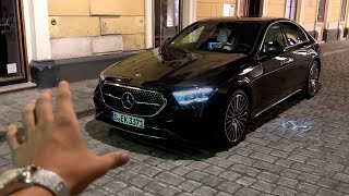 2023 Mercedes E Class 220d AMG  NIGHT Review Interior Exterior Sound [upl. by Balduin53]