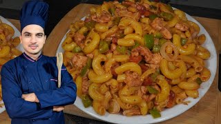 How To Make Chicken MacaroniQuick And Delicious MacaroniChef M Afzal [upl. by Biamonte]