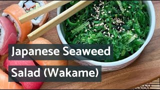 Japanese Seaweed Salad Wakame [upl. by Vern]