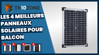 Les 4 meilleurs panneaux solaires pour balcon [upl. by Aikemit]