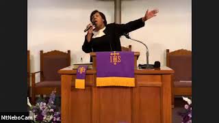 Central UMC Revival Speaker Elder Sharon Belk Mount Nebo Holiness Church Ramseur NC [upl. by Dare]