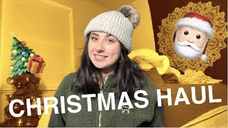 MY CHRISTMAS HAUL  Elise Wiesenmayer [upl. by Icat]