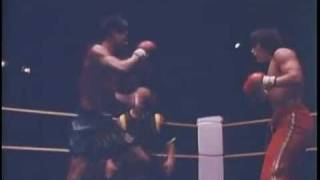 Benny Urquidez the jet vs Muay Thai [upl. by Negaem]