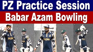 Babar Azam Bowling to his brother Safeer Azam in PZ Practice Session [upl. by Beutner443]