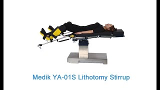 How to fix Lithotomy Stirrup to surgical table [upl. by Toms]