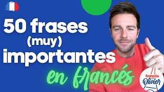 50 frases muy importantes en francés para principiantes [upl. by Chandos660]