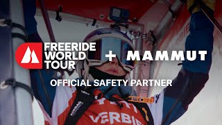 Mammut joins FIS Freeride World Tour as Safety Partner [upl. by Lynnworth797]