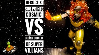 Heroclix Cosmic Vs Secret Society of Super Villains [upl. by Laurentium]