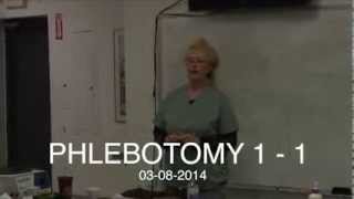 Day 1 of Phlebotomy at Phlebotomy Career Training [upl. by Tristas592]