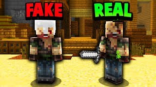 FAKE INFECTED TROLL Minecraft Murder Mystery Trolling [upl. by Nameloc82]