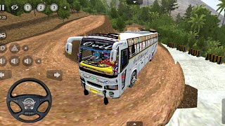 Heavy off Road Bus Driving Challenging Gameplay in Bus Simulator Indonesian [upl. by Hallvard368]