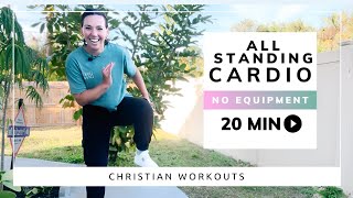 All Standing Hiit Cardio Workout  Fun Moves to Keep Moving [upl. by Brande]