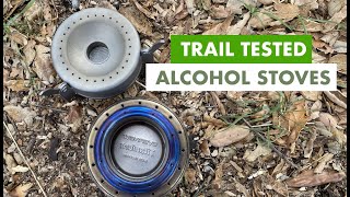 TRAIL TESTED  Vargo  Evernew Titanium Alcohol Stoves  Easy Backpacking Meals [upl. by Kcirdor]