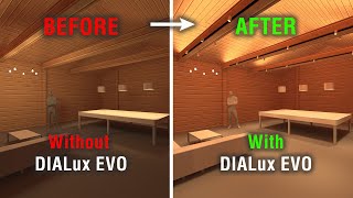 DIALux EVO ENG ARCHITECTURAL LIGHTING DESIGN for the INTERIOR Techniques from lighting designer [upl. by Alard]