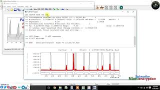 Full Tutorial on Rietveld Refinement and Crystal Structure using FullProf and VESTA Software [upl. by Acirrej]