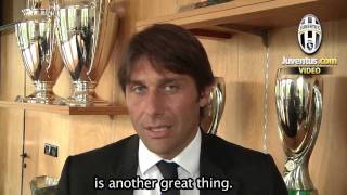 Antonio Conte alla Juventus intervista esclusiva [upl. by Rehpotsyrk]