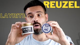 Watch This Then Decide Layrite Cement VS Reuzel Matte Clay [upl. by Hobart]