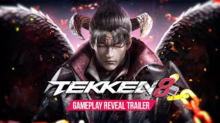 TEKKEN 8 – Devil Jin Reveal amp Gameplay Trailer [upl. by Reine]