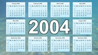 Calendar 2004 [upl. by Igiul]