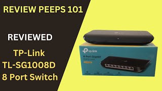 TPLink TLSG1008D 8 Port Gigabit Switch Review [upl. by Romeyn962]