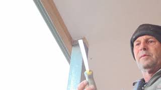 How to caulk larger gaps  The technique used to fill larger gaps or cracks with an acrylic sealant [upl. by Gaskill]