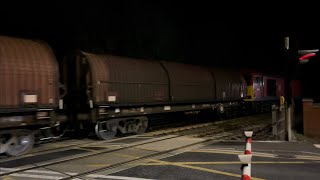 Swineshead Station Level Crossing Lincolnshire Wednesday 21092022 [upl. by Acisseg184]