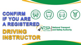 How to Confirm Instructor License using NTSA Revalidation portal [upl. by Cara]