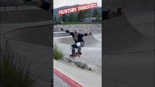 Frontside Kicker Gap Transfers 2 POV skateboardingisfun [upl. by Airlia]