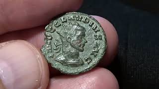 Claudius II antoninianus RIC 66 [upl. by Gnanmos]