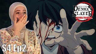 The truth about Giyu  Demon Slayer Kimetsu No Yaiba Season 4 Episode 2 Reaction [upl. by Roseanne839]