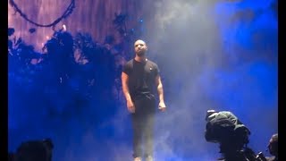 DRAKE PERFORMING GODS PLAN FOR THE FIRST TIME LIVE CRAZY [upl. by Hyland270]