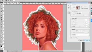 Cut Out Hair FAST Photoshop Tutorial [upl. by Vitus]