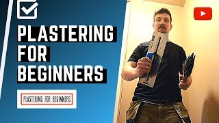 Learn How To Plaster A Wall For Beginners START TO FINISH [upl. by Zahavi]