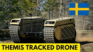 Sweden has purchased the THeMIS tracked drone from Milrem Robotics [upl. by Hardman]