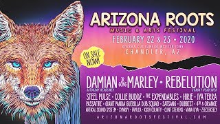 Arizona Roots Festival  February 22 amp 23 2020  Chandler AZ  On Sale Now [upl. by Zalea]