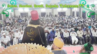 Qawali amp Sajjda Tahzem Haram nahi he  SUFI Conference  Chishti Message  Zarif Chishty [upl. by Adnerol]