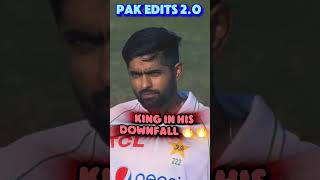 Crowd after Babar dismissal 🔥❤️ king babar  shorts youtubeshorts cricket  Pak edits 20 [upl. by Salahi]